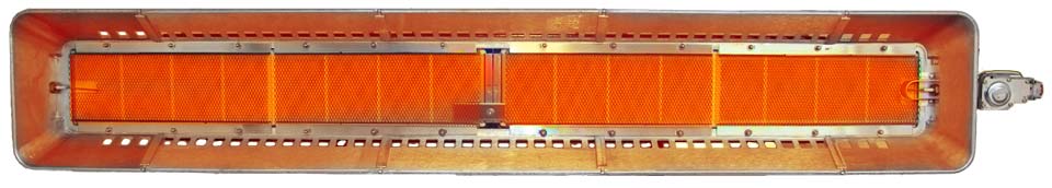 large infrared space heater